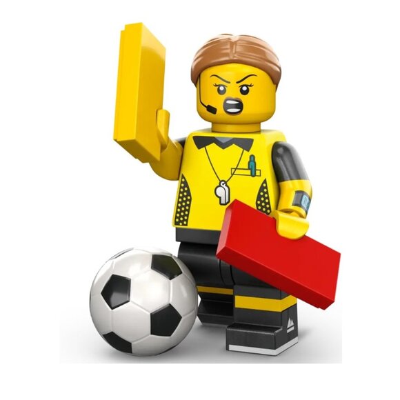 NEW - SEALED Lego Series 24 Minifigure 71037 Collectible Football Referee Soccer - Picture 2 of 4